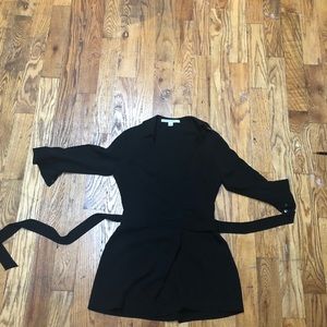 Black DVF romper